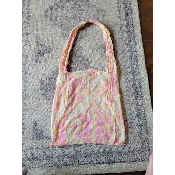 Free people See Through Pink And Cream Crossbody Bag - Picture 8 of 12
